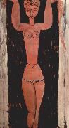 Stehende Karyatide, Amedeo Modigliani